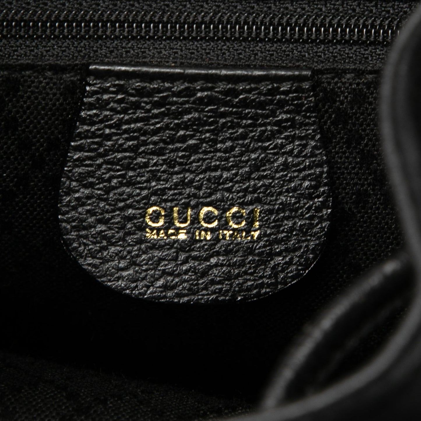 Gucci Suede Bamboo Backpack