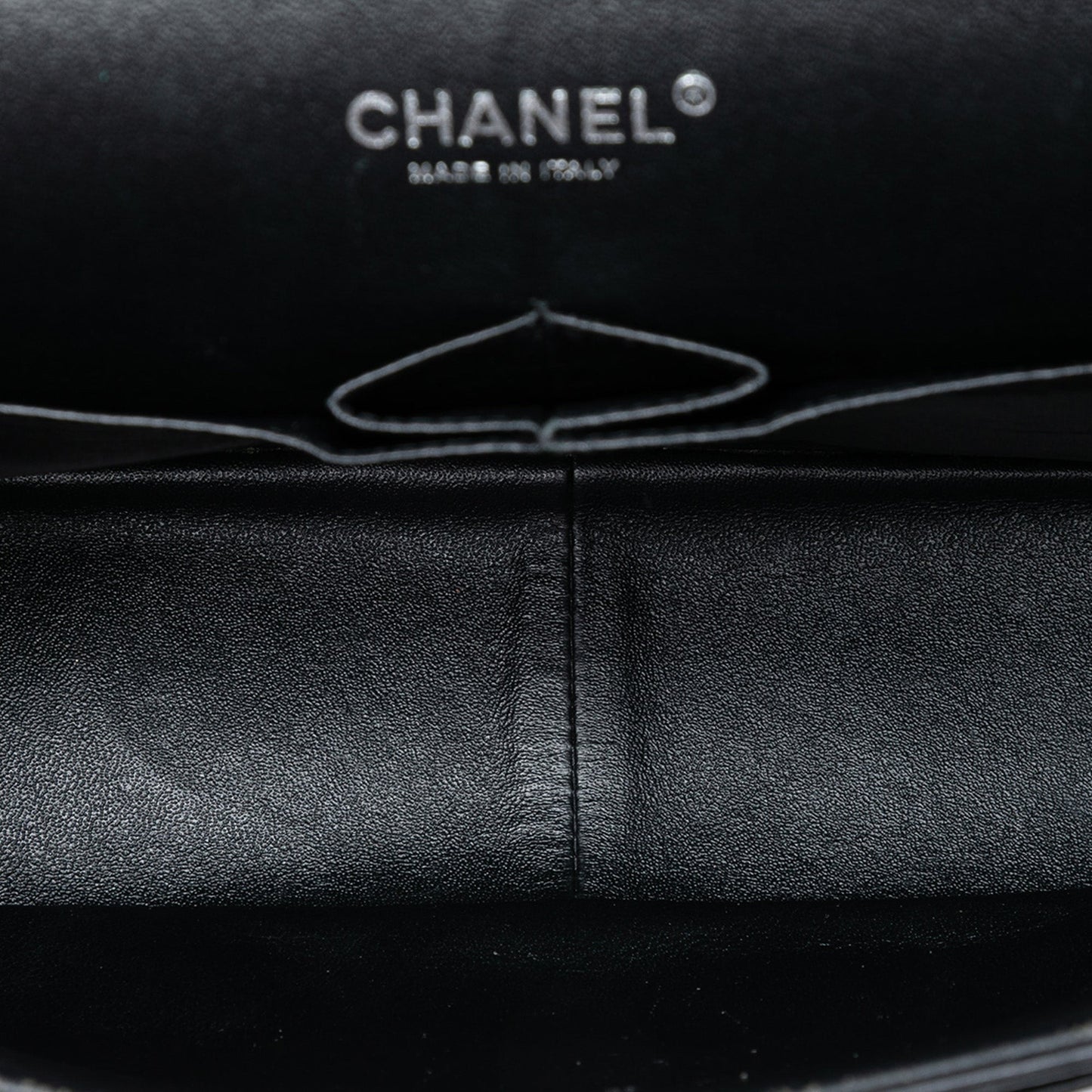 Jumbo Classic Chevron Lambskin So Black Double Flap