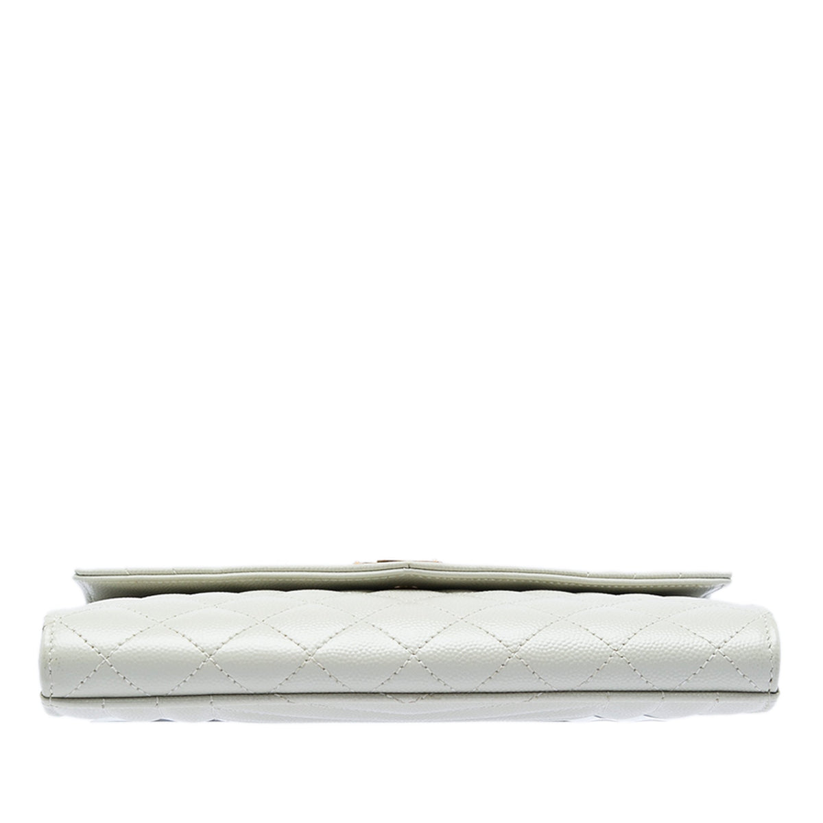 Saint Laurent Grain De Poudre Triquilt Monogram Envelope Clutch