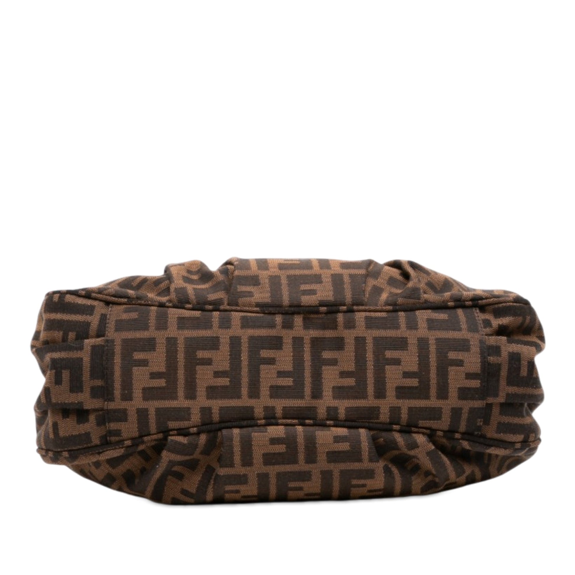 Fendi Small Zucca Canvas Mia Chain Tote