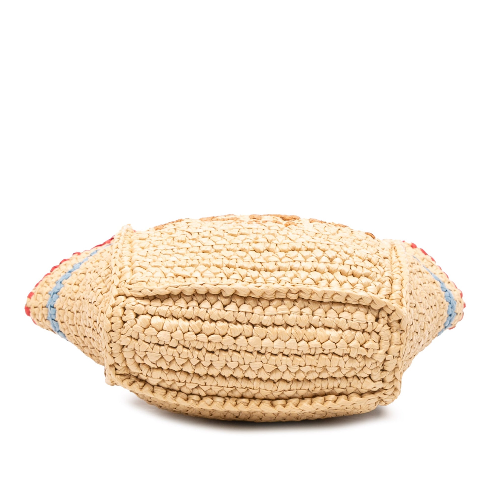 Fendi Mini Raffia Soft Sunshine Shopper Tote