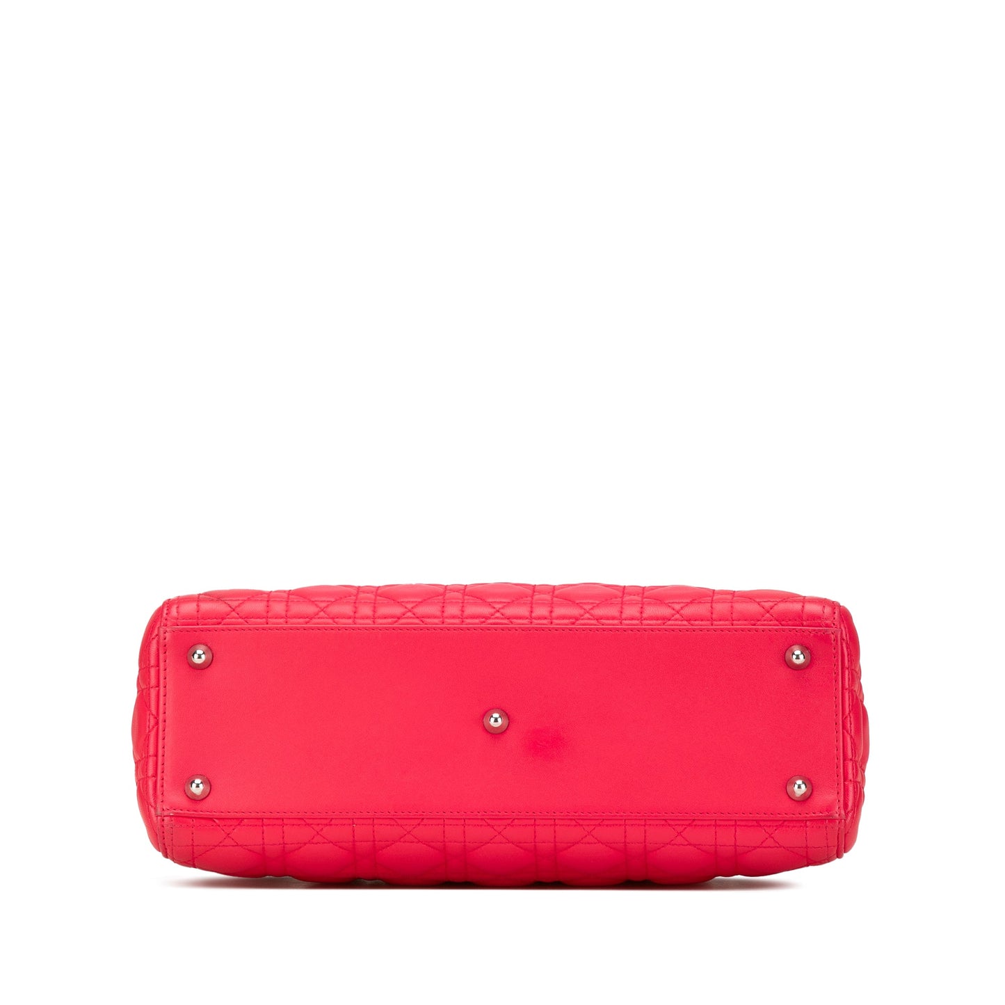 Dior Large Lambskin Cannage Lady Dior