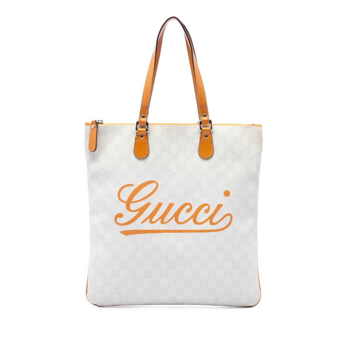 Gucci GG Supreme Heritage Logo Tote