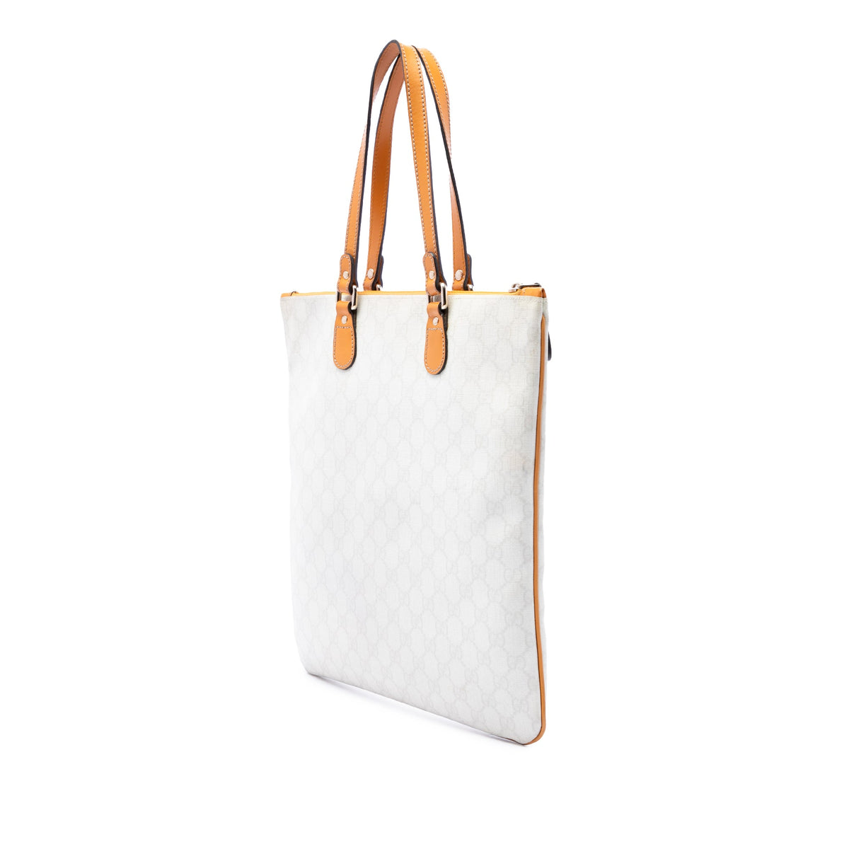 Gucci GG Supreme Heritage Logo Tote