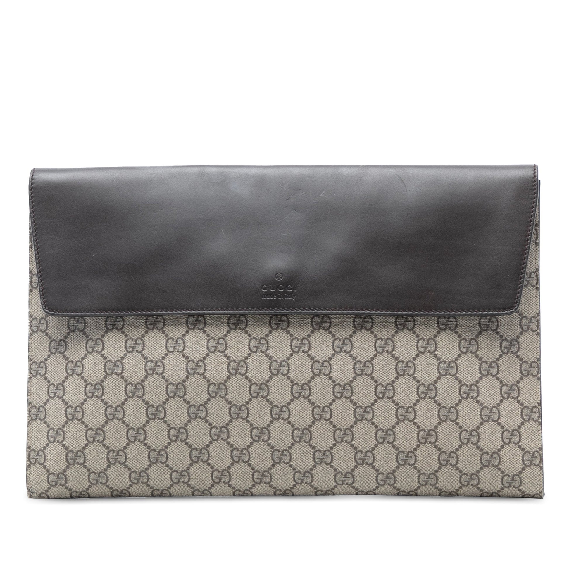 Gucci GG Supreme Envelope Clutch