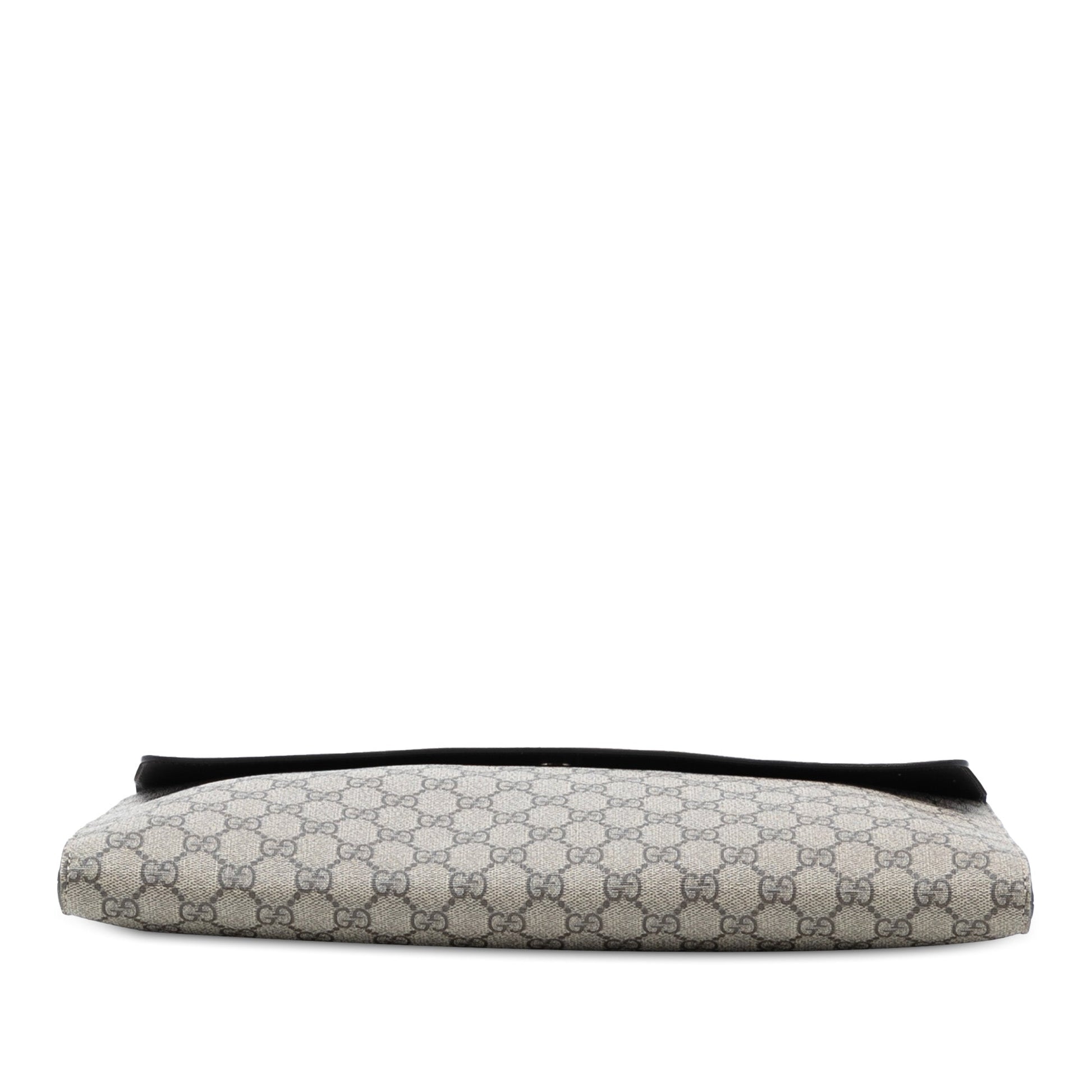 Gucci GG Supreme Envelope Clutch