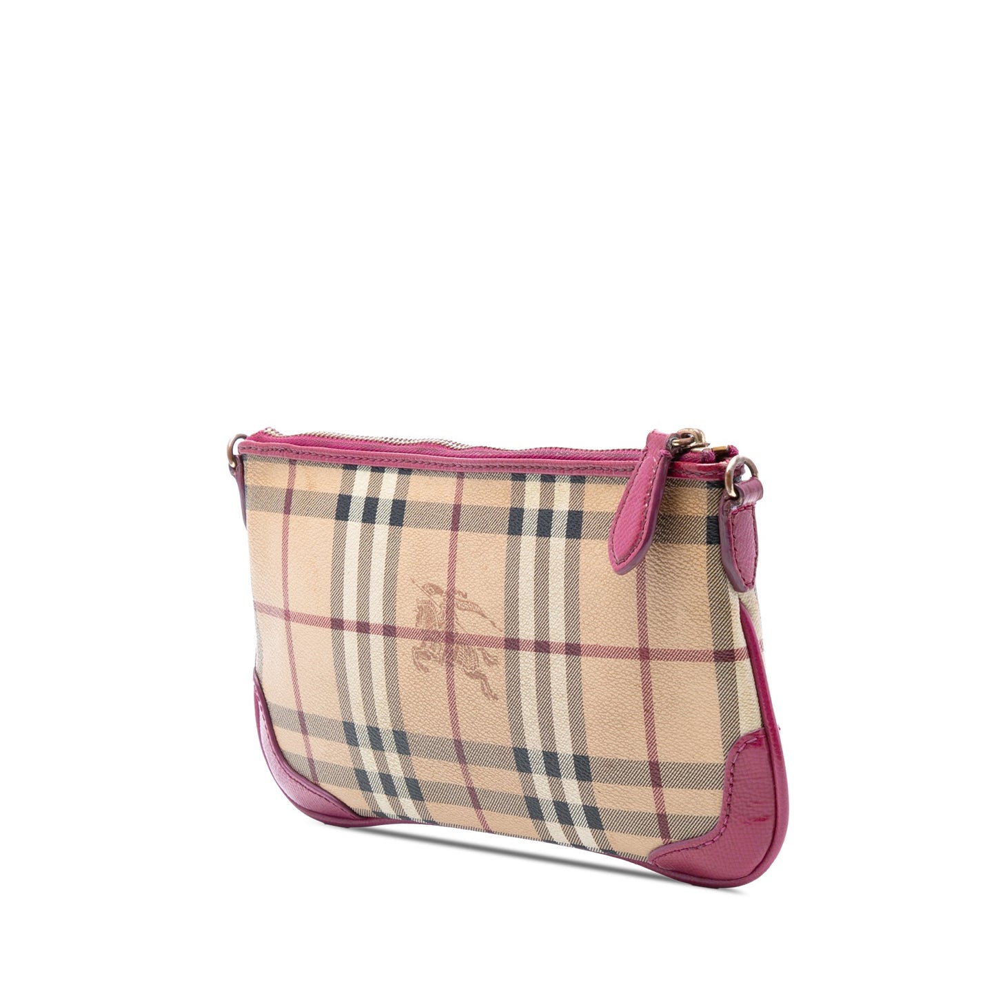 Burberry Haymarket Check Coated Canvas Peyton Crossbody