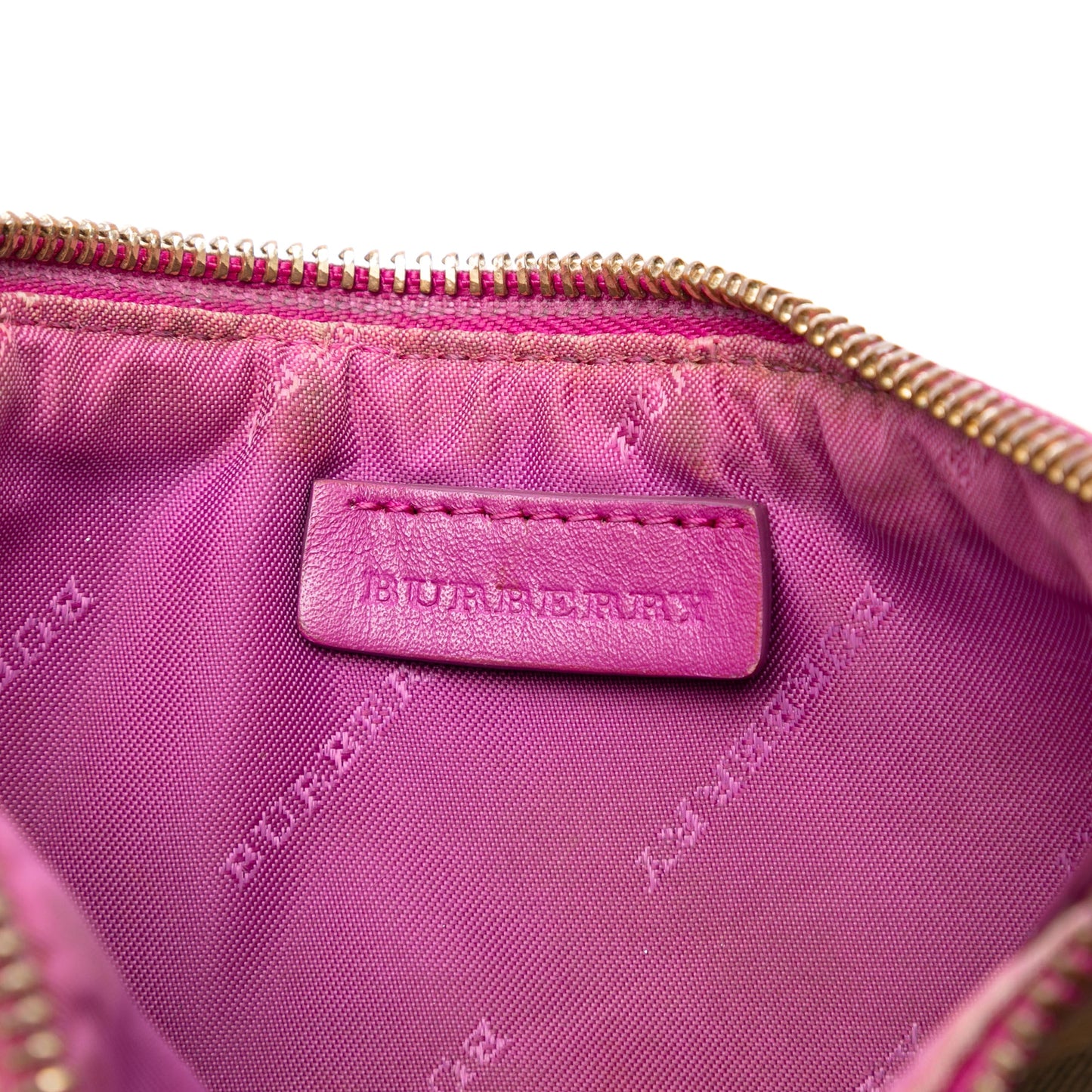 Burberry Haymarket Check Coated Canvas Peyton Crossbody