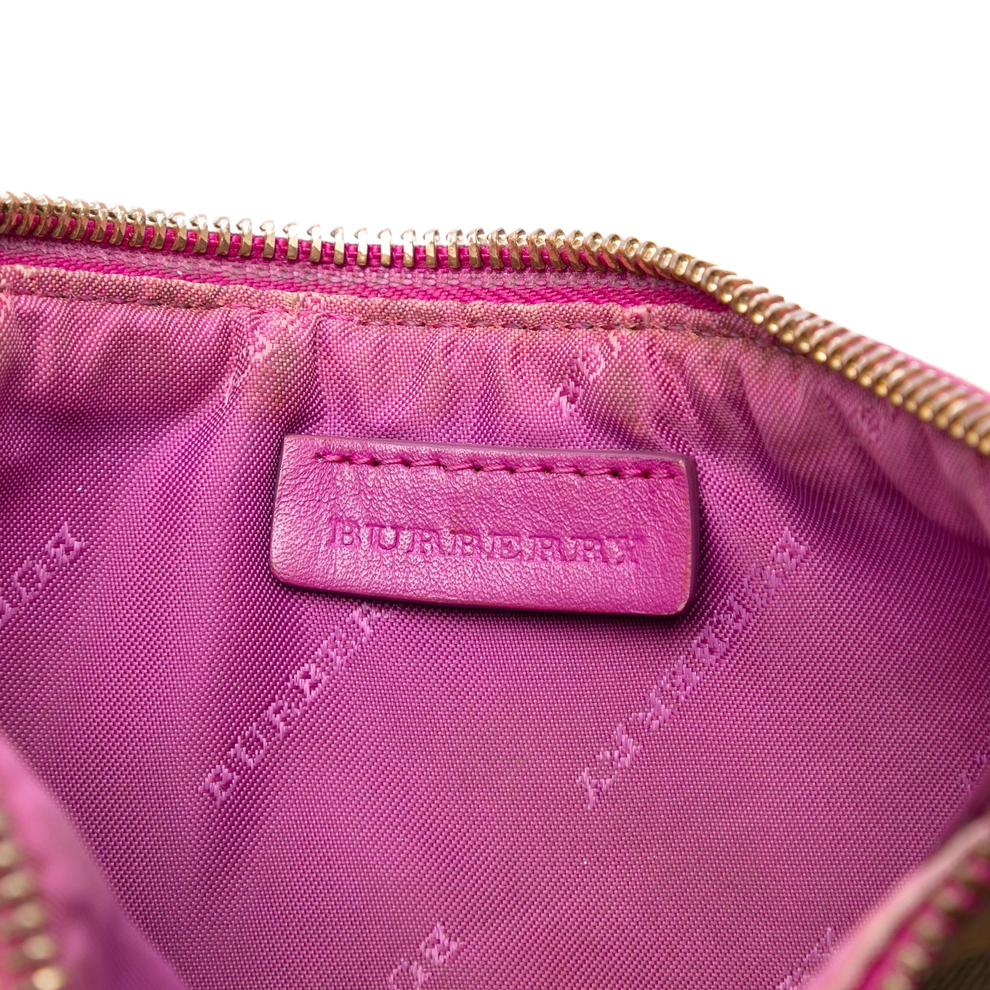 Burberry Haymarket Check Coated Canvas Peyton Crossbody