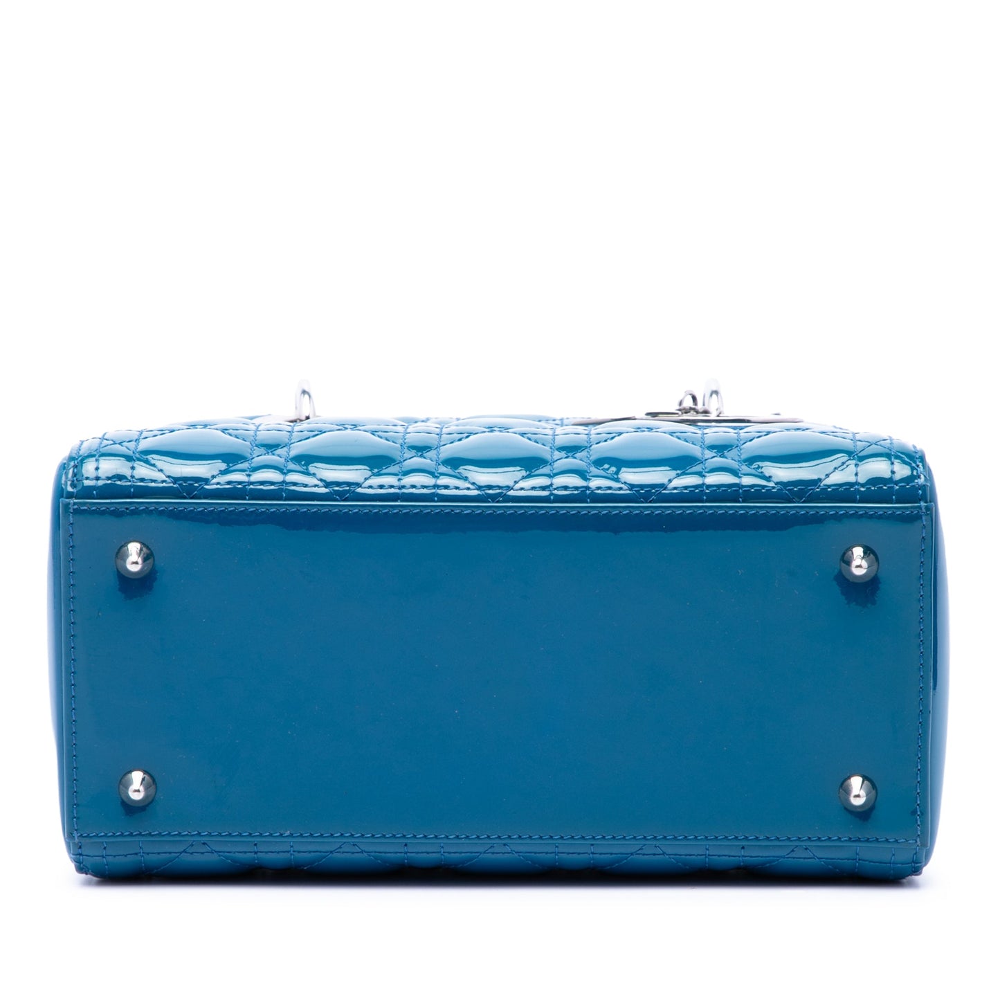 Dior Medium Patent Cannage Lady Dior