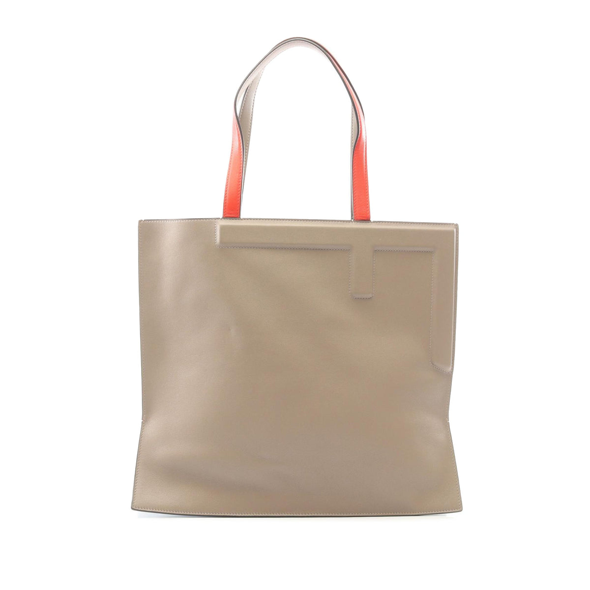 Fendi Medium Bicolor Smooth Calfskin Flip Tote