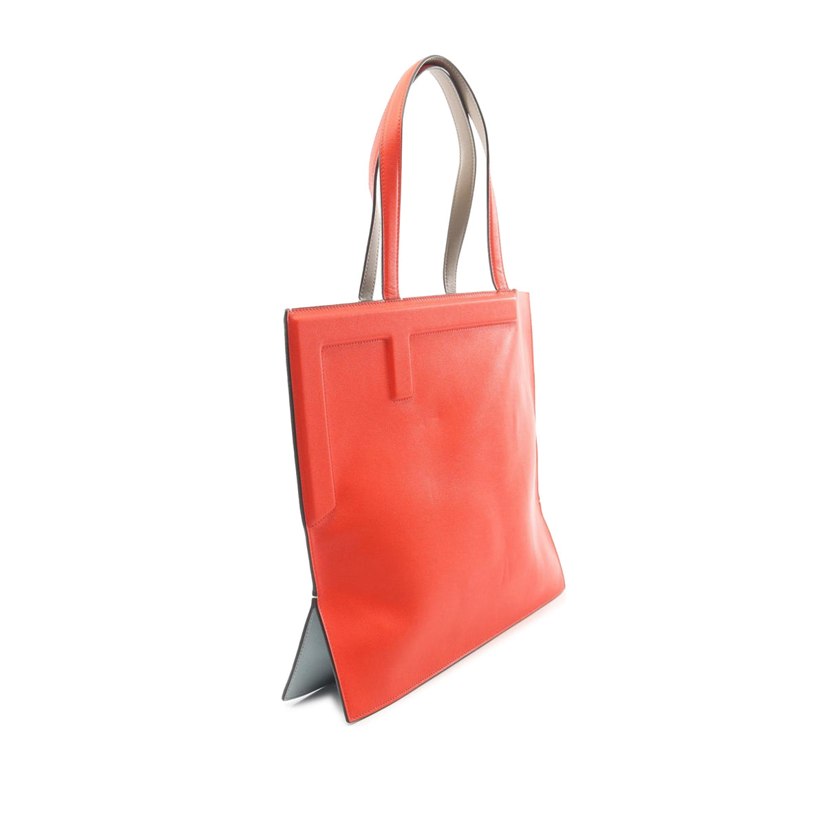 Fendi Medium Bicolor Smooth Calfskin Flip Tote