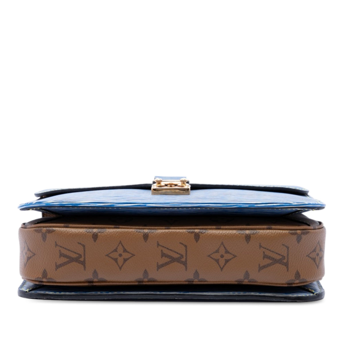 Louis Vuitton Epi Denim and Reverse Monogram Pochette Metis