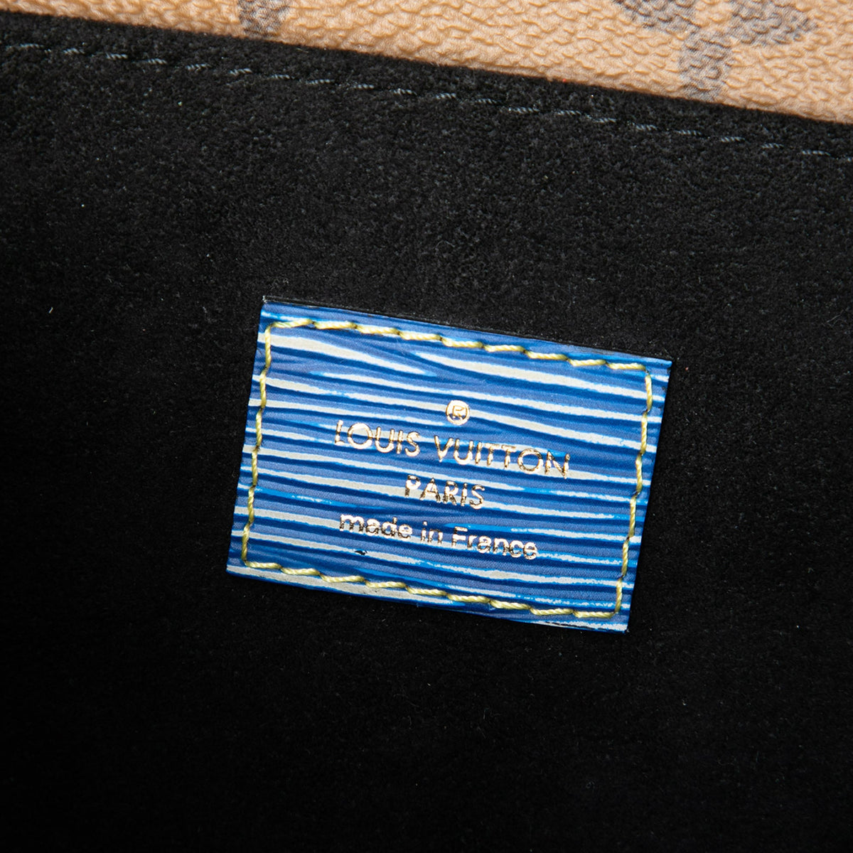 Louis Vuitton Epi Denim and Reverse Monogram Pochette Metis