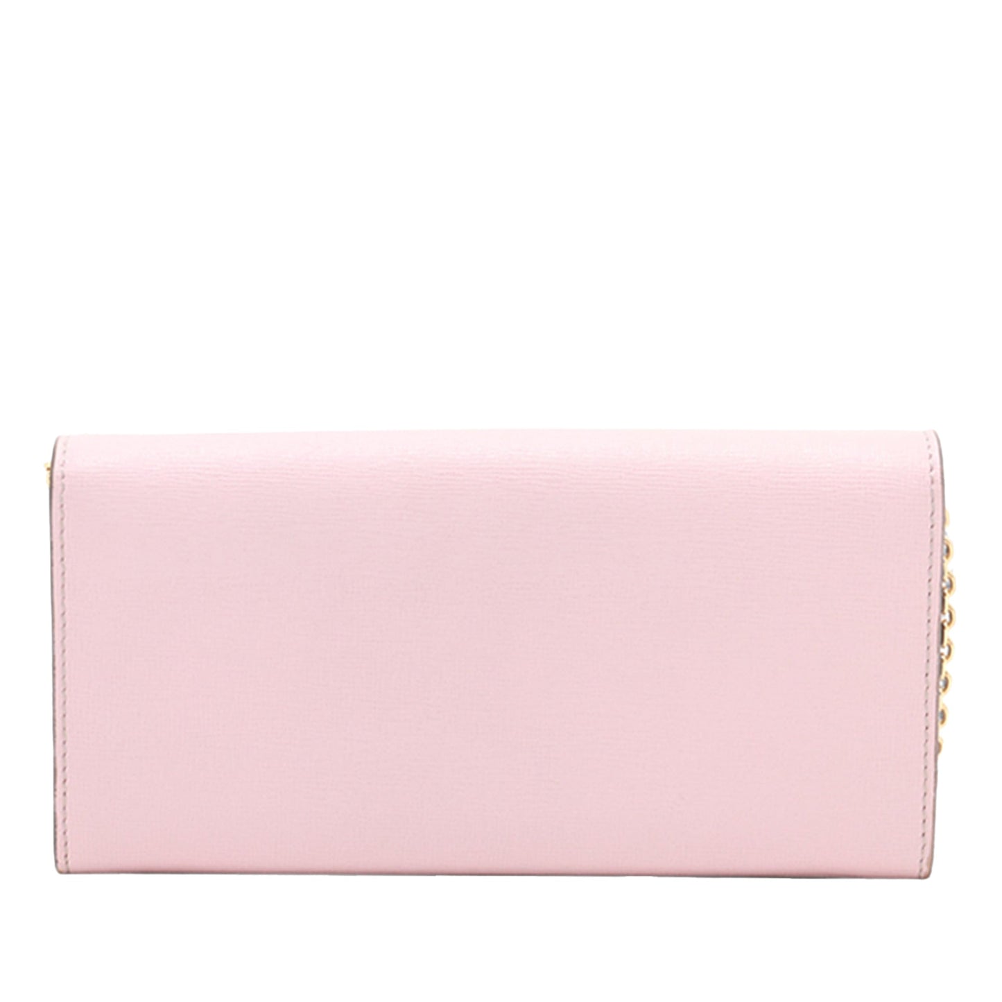 Fendi Studded Leather Monster Eyes Tube Wallet On Chain