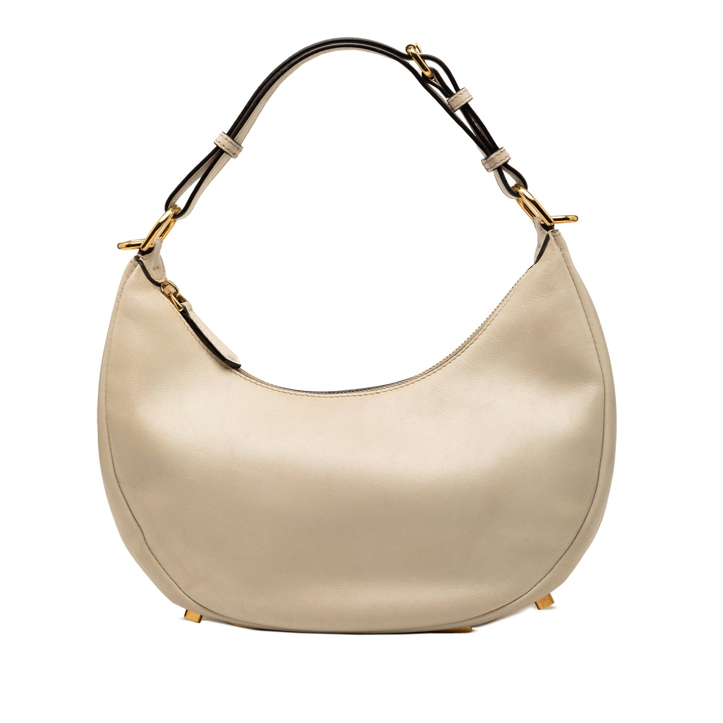 Fendi Small Leather Fendigraphy Hobo