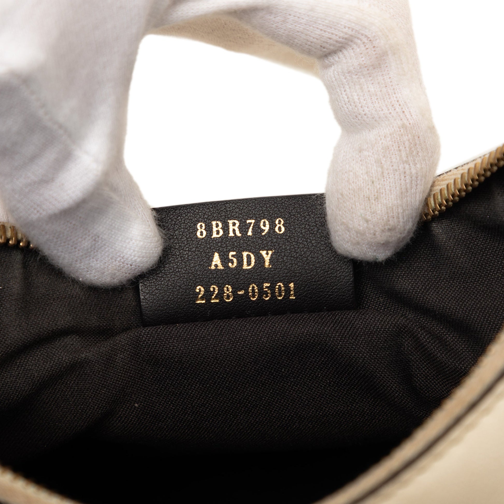 Fendi Small Leather Fendigraphy Hobo