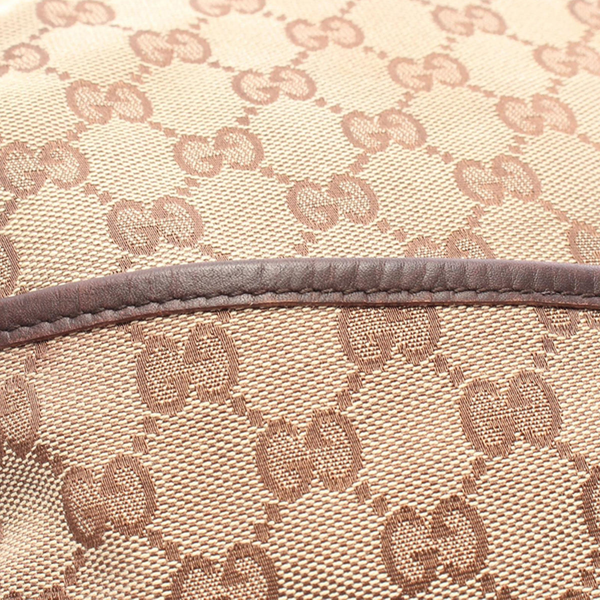 Gucci GG Canvas Crossbody — Beige