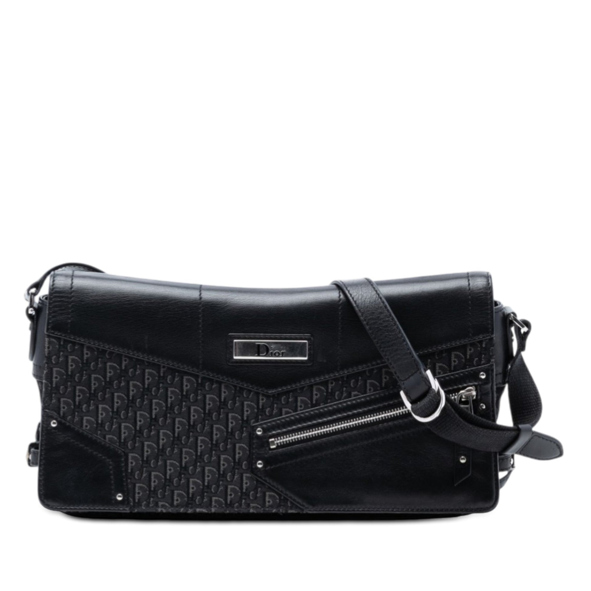 Diorissimo Trotter Canvas Street Chic Shoulder Bag
