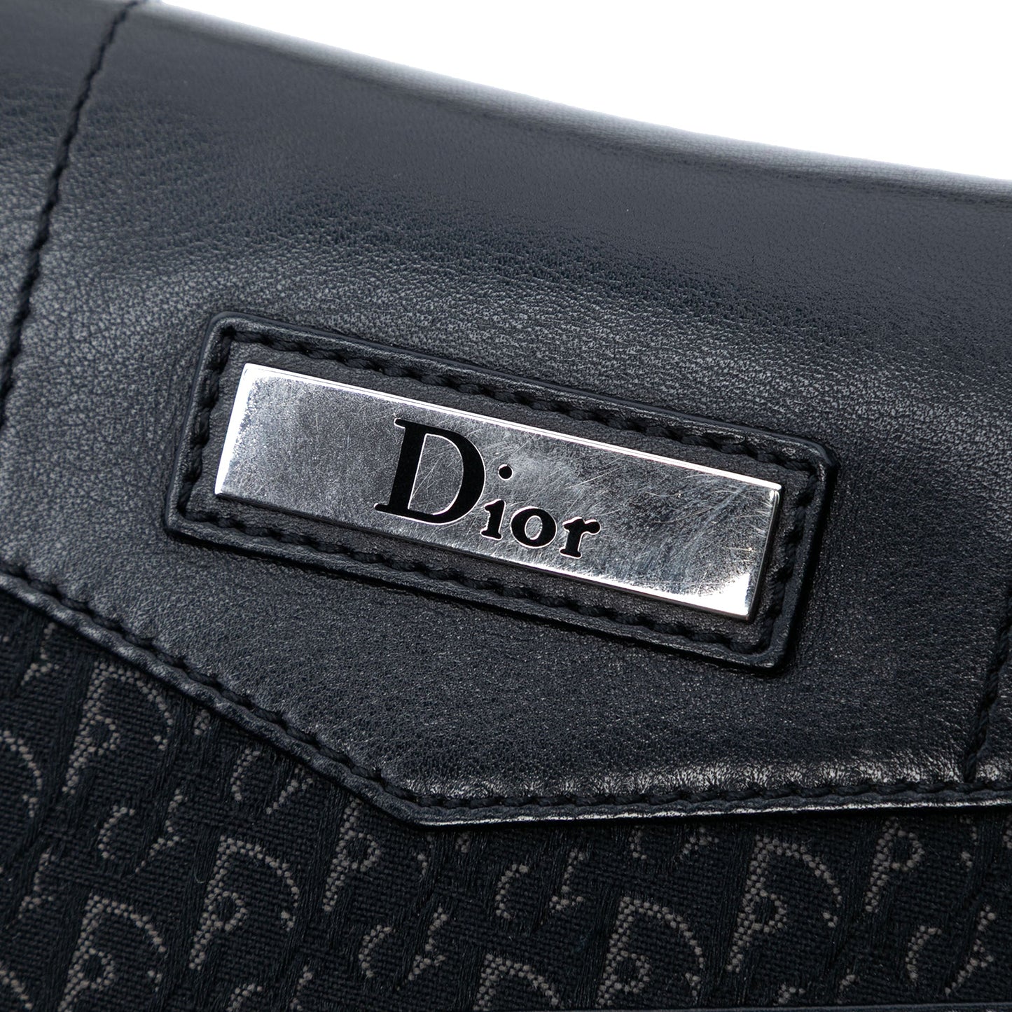 Diorissimo Trotter Canvas Street Chic Shoulder Bag