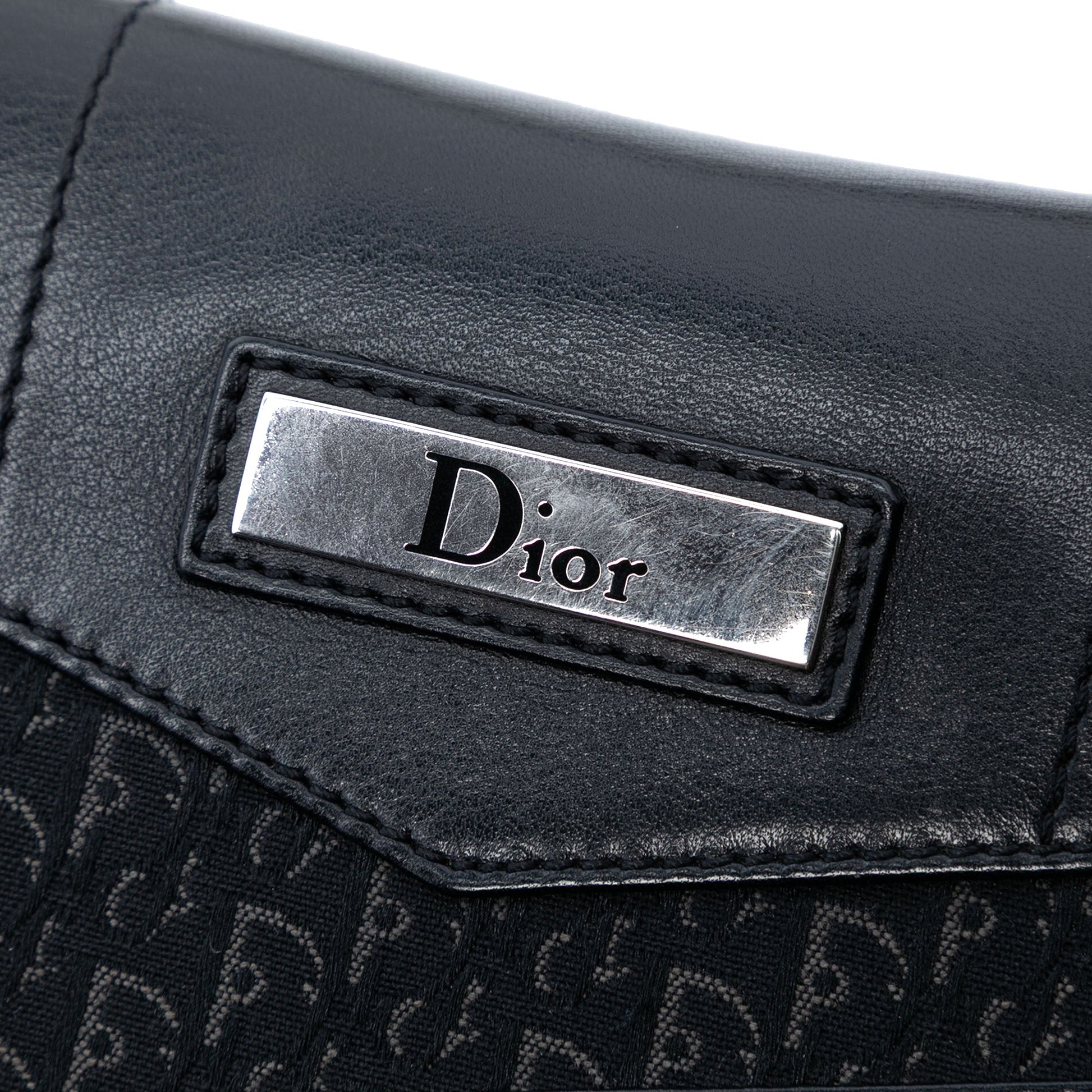 Diorissimo Trotter Canvas Street Chic Shoulder Bag