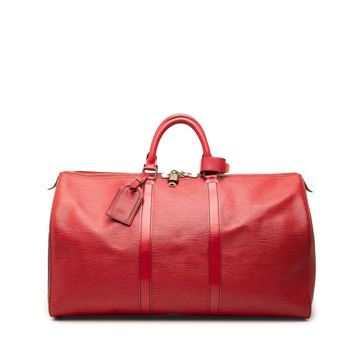 Louis Vuitton Epi Keepall 50 — Red
