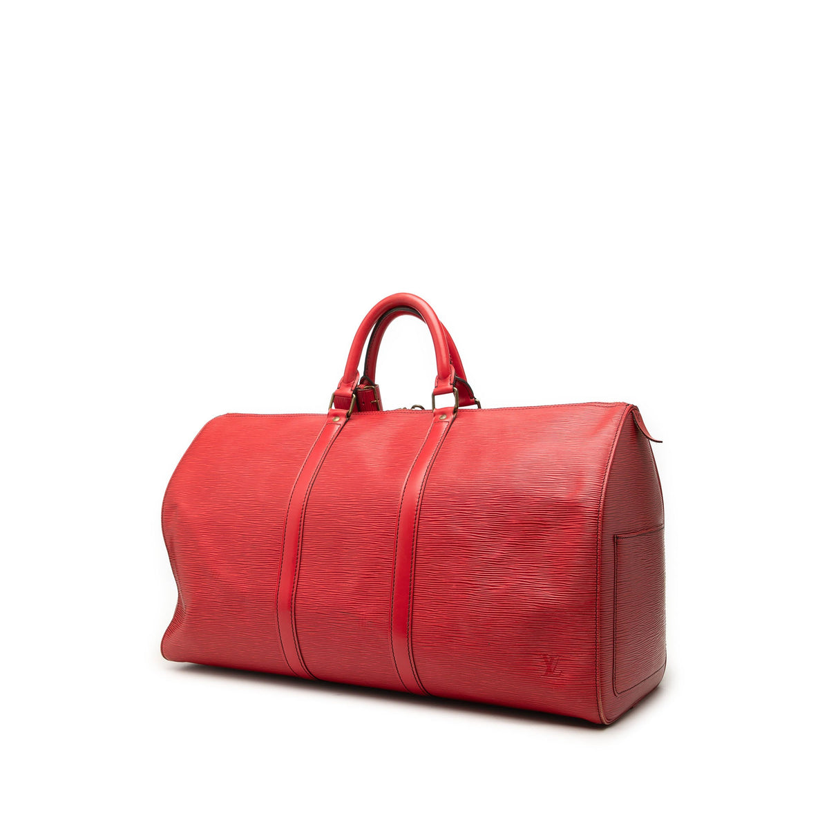 Louis Vuitton Epi Keepall 50 — Red