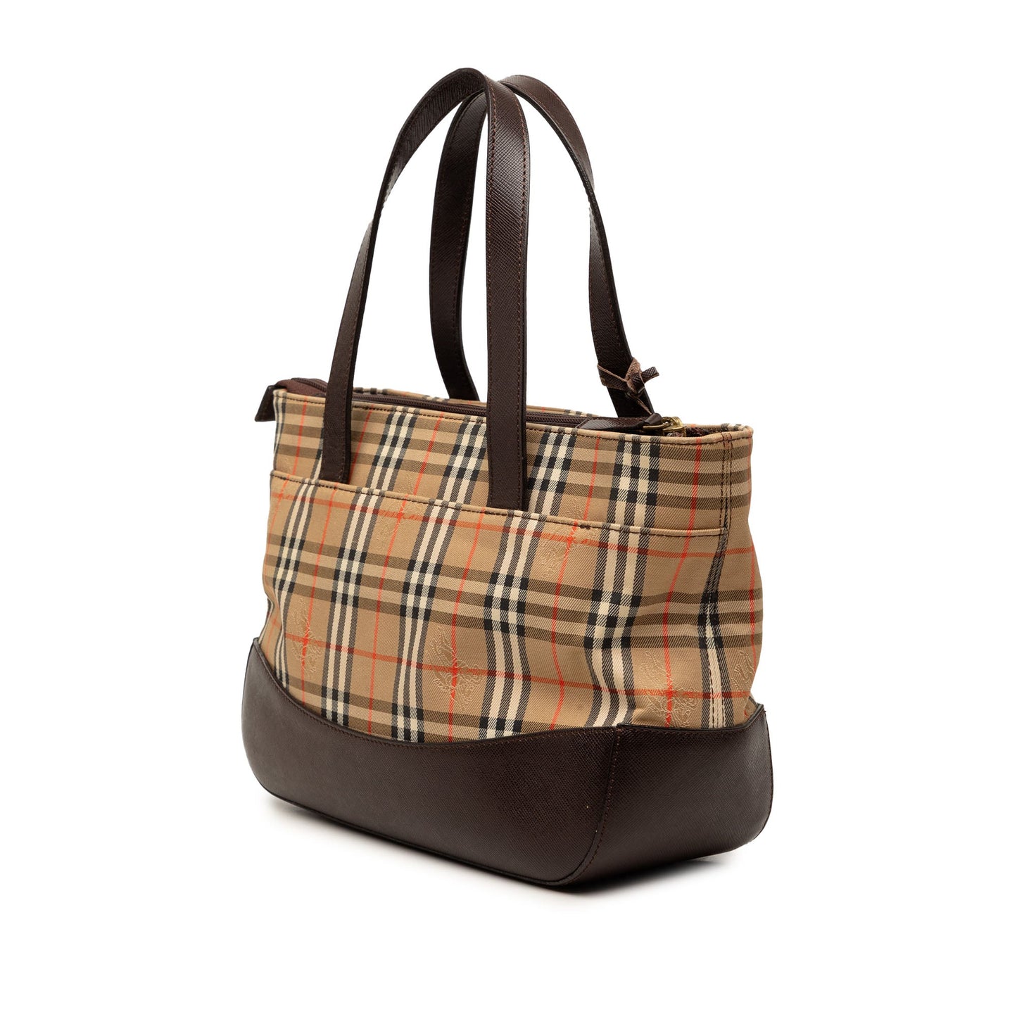 Burberry Haymarket Check Canvas Tote