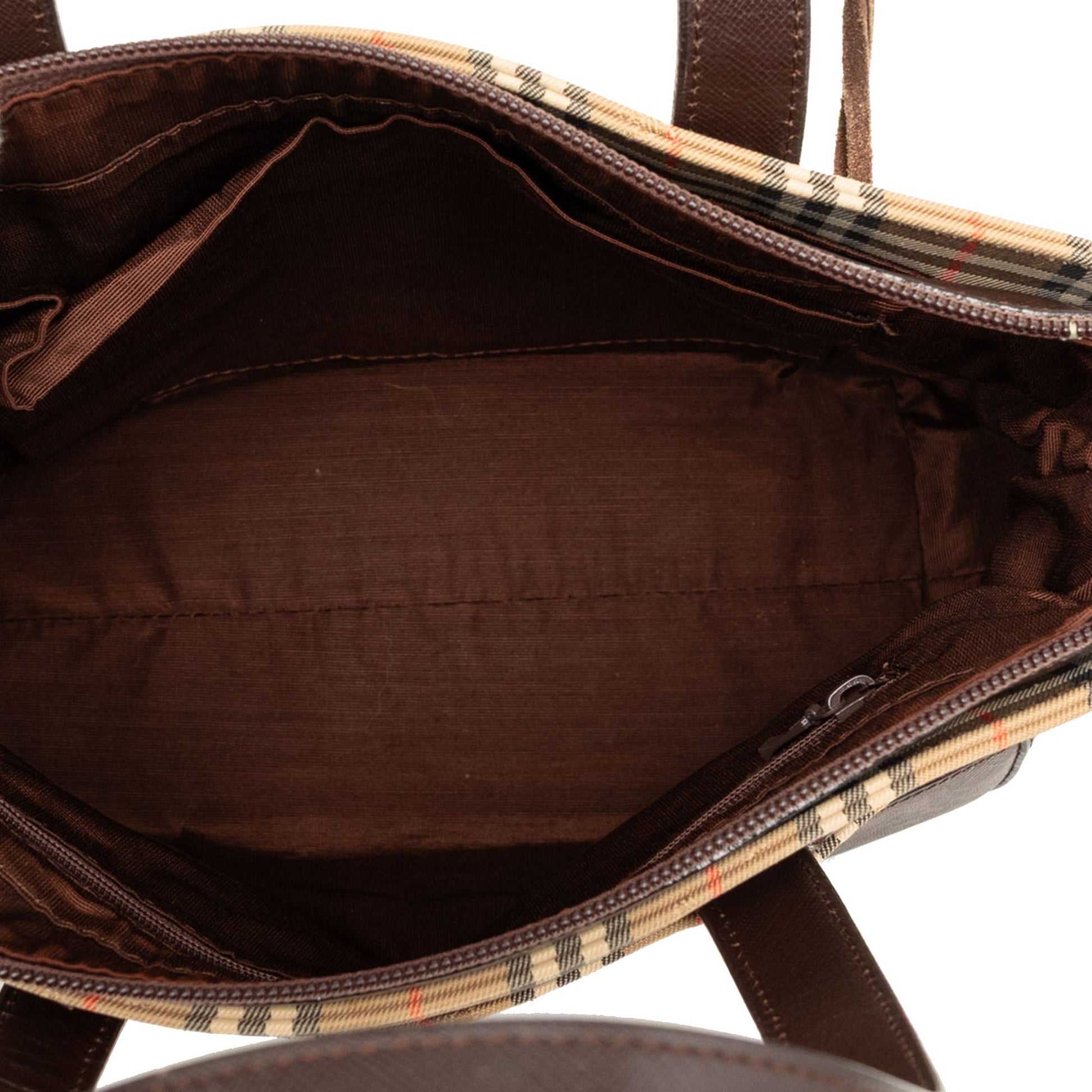 Burberry Haymarket Check Canvas Tote