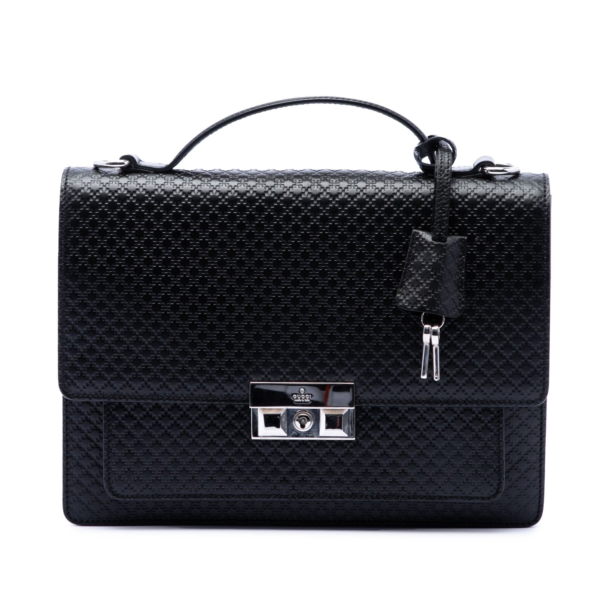 Gucci Diamante Calfskin Business Bag