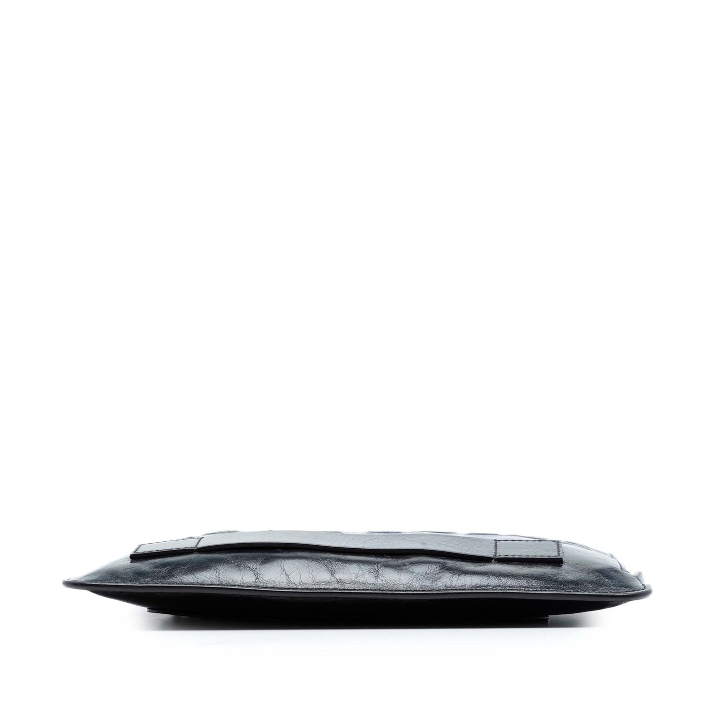 Chanel Distressed Calfskin Je Ne Suis Pas En Solde Clutch
