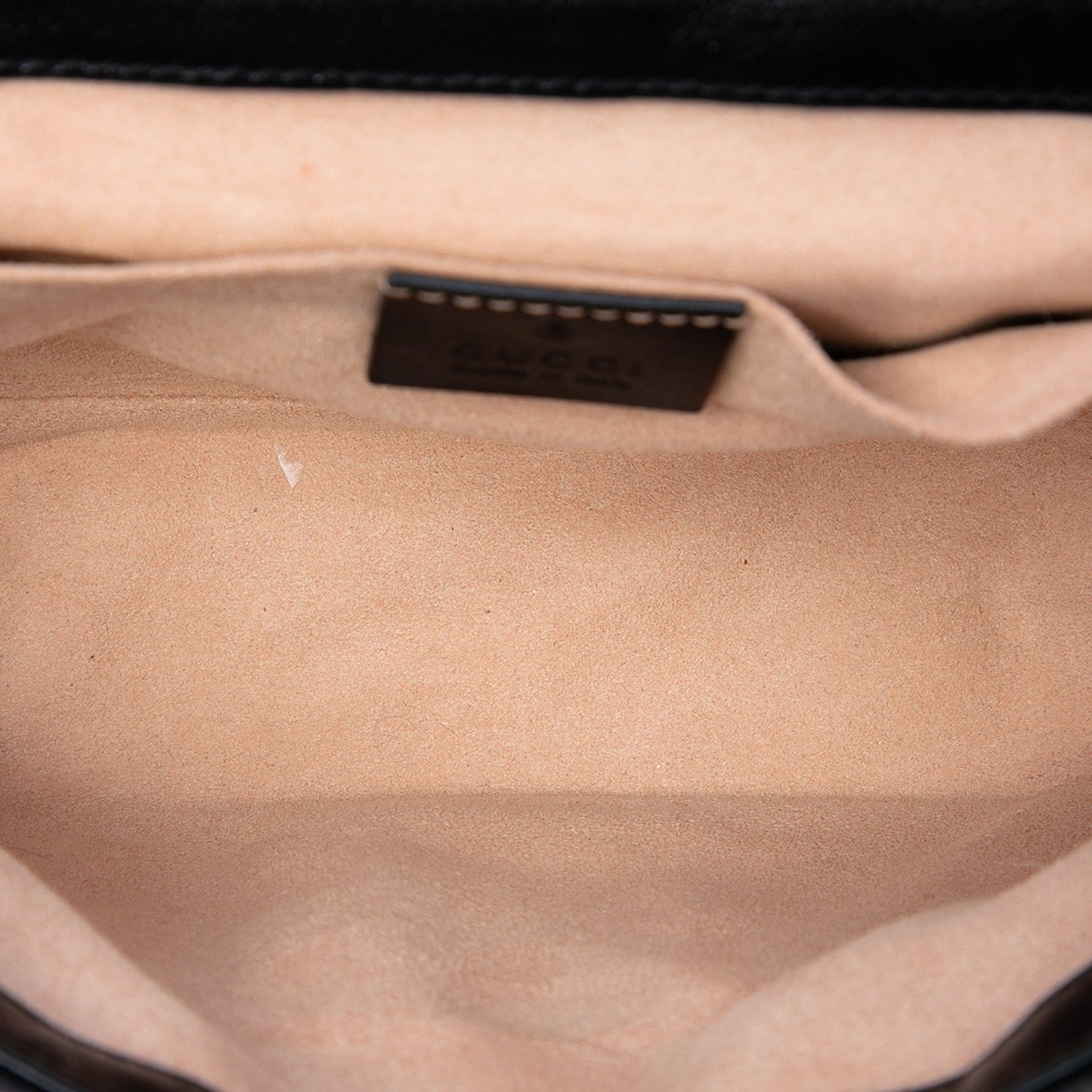 Gucci Small GG Marmont Matelasse Diagonal GG Canvas and Leather Shoulder Bag