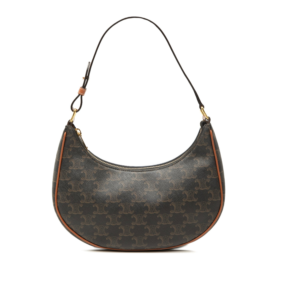 Celine Triomphe Coated Canvas Ava Shoulder Bag