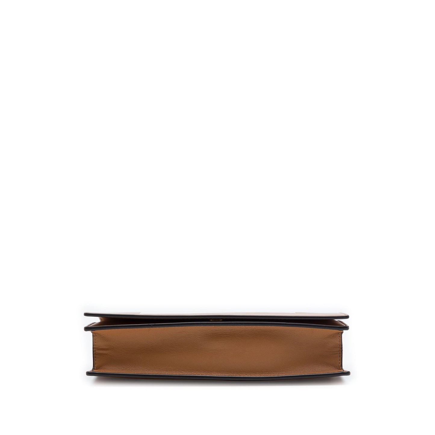 Celine Leather Frame Wallet on Chain