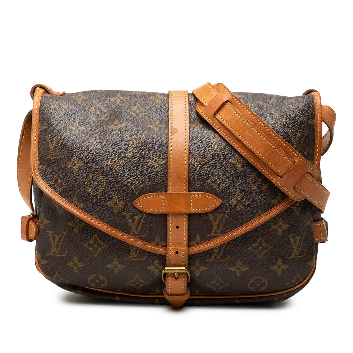 Louis Vuitton Monogram Saumur 30 — Brown