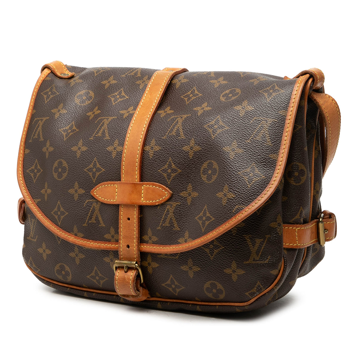 Louis Vuitton Monogram Saumur 30 — Brown