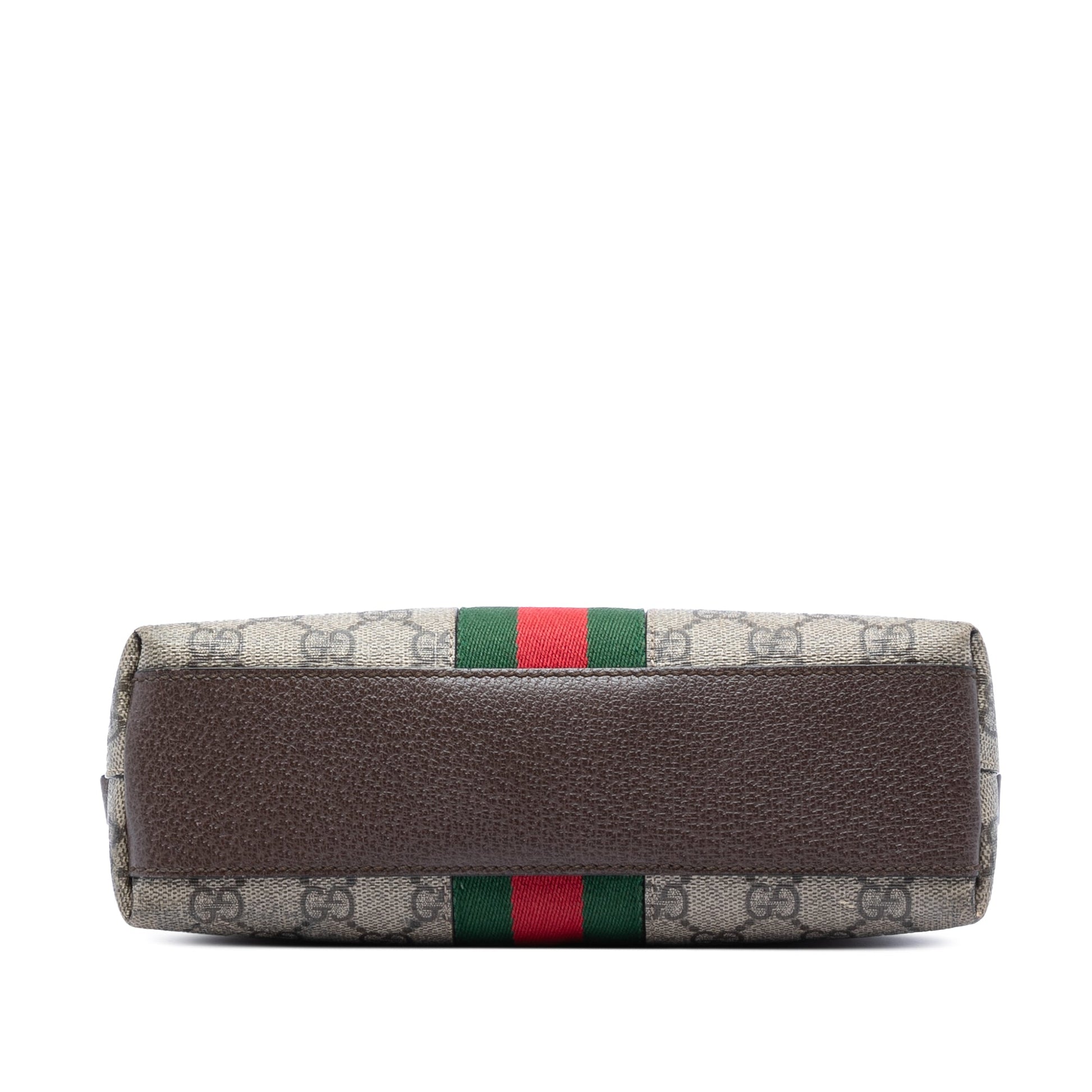 Gucci Small GG Supreme Web Ophidia Dome Crossbody