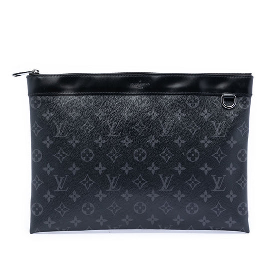 Louis Vuitton Monogram Eclipse Discovery Pochette GM