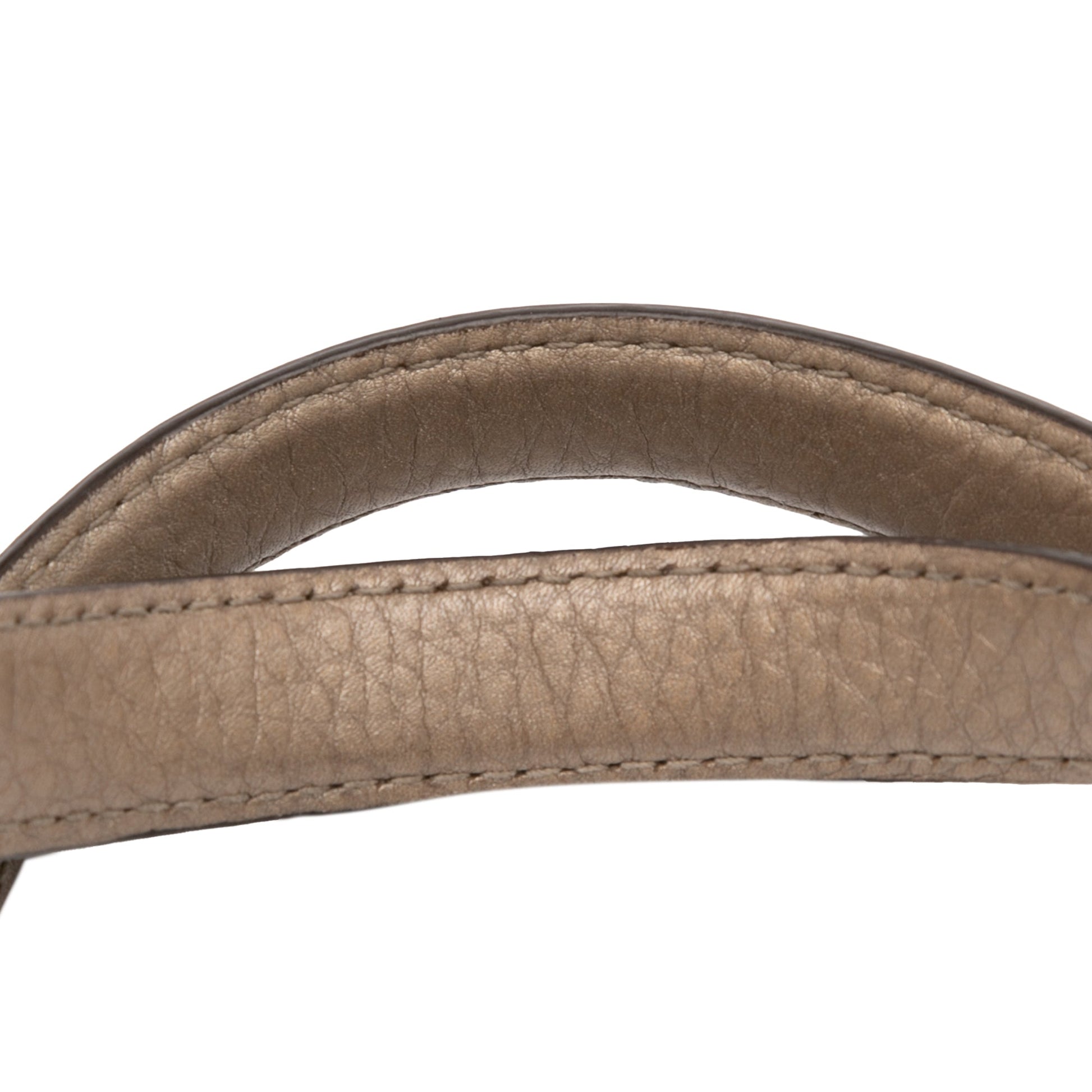 Gucci Small Metallic Leather Soho Working Satchel
