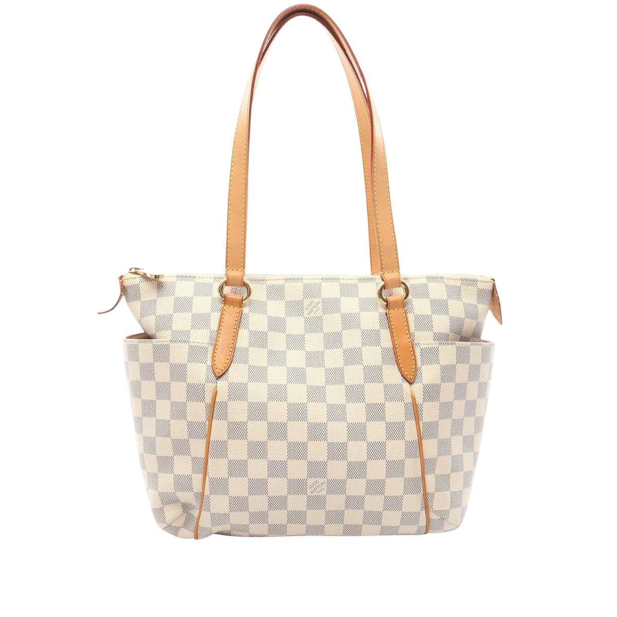 Louis Vuitton Damier Azur Totally PM — White