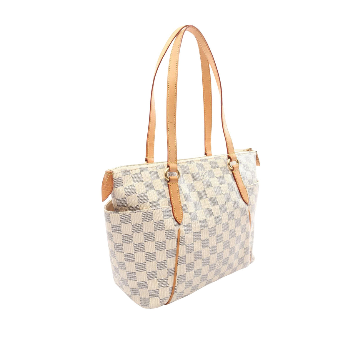 Louis Vuitton Damier Azur Totally PM — White