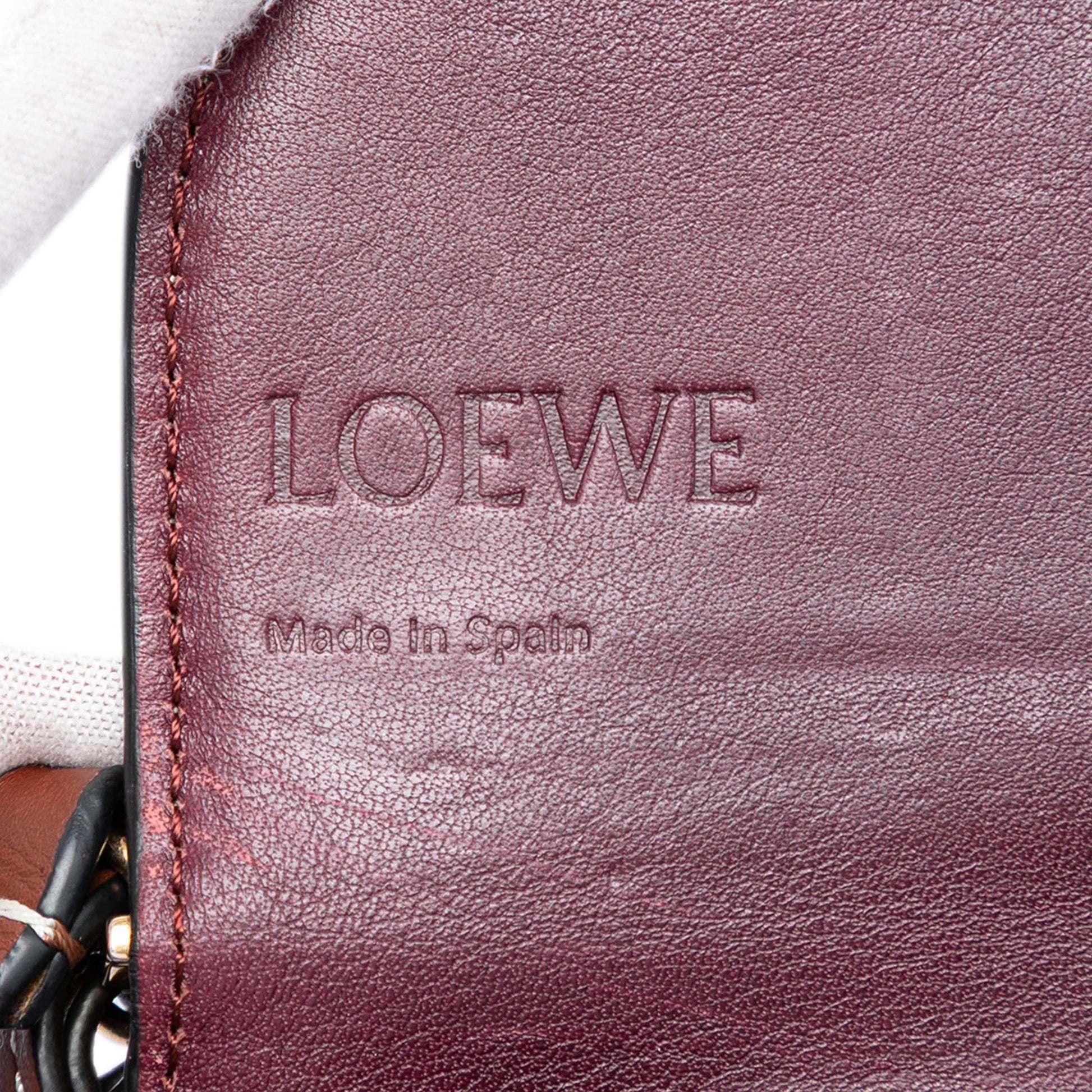 Bicolor Leather Anagram Gate Pochette Crossbody