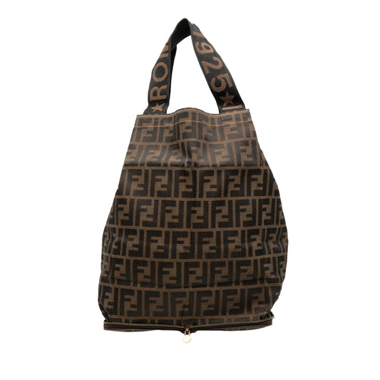Zucca Canvas and Nylon Foldable Tote