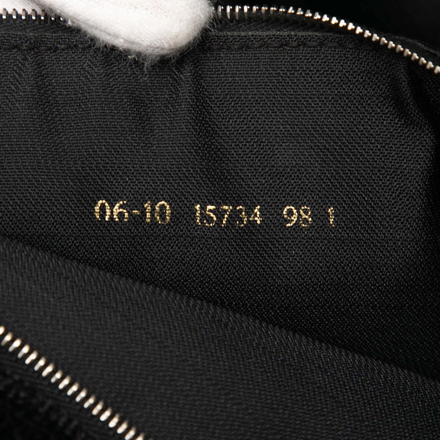 Fendi Velour Logo Tote