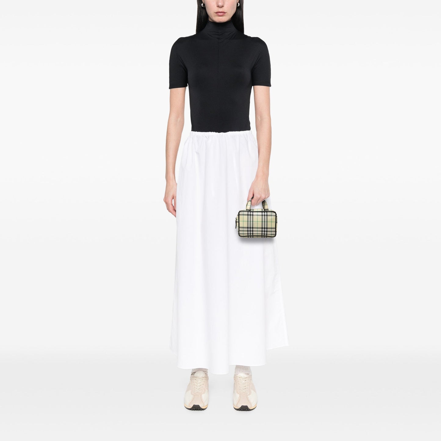 Burberry House Check Canvas Handbag