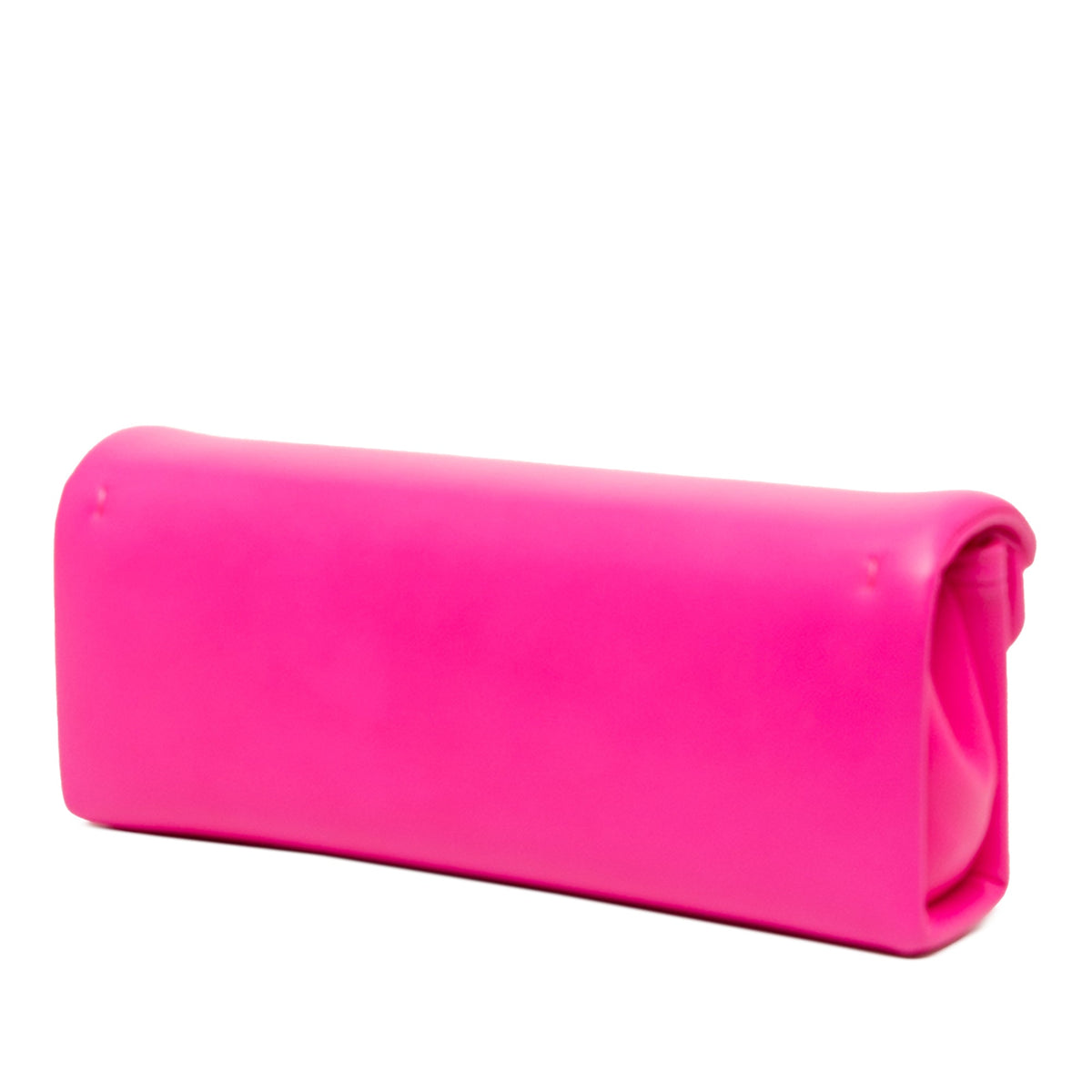 Valentino Nappa One Stud Clutch with Chain — Pink