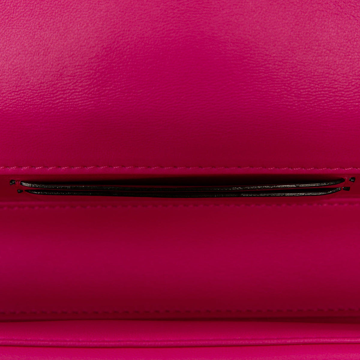Valentino Nappa One Stud Clutch with Chain — Pink