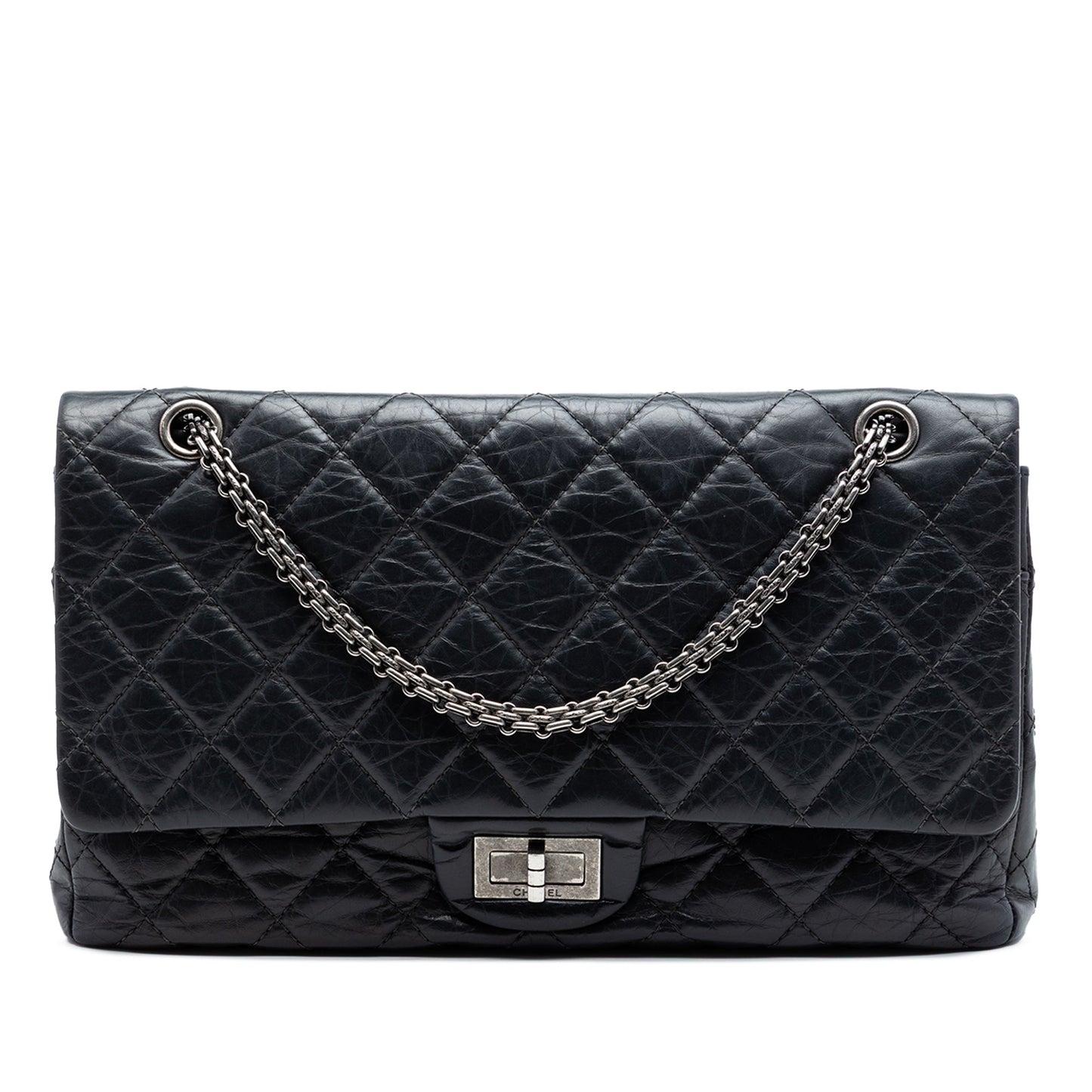 Chanel Quilted Aged Calfskin Reissue 2.55 Double Flap 227