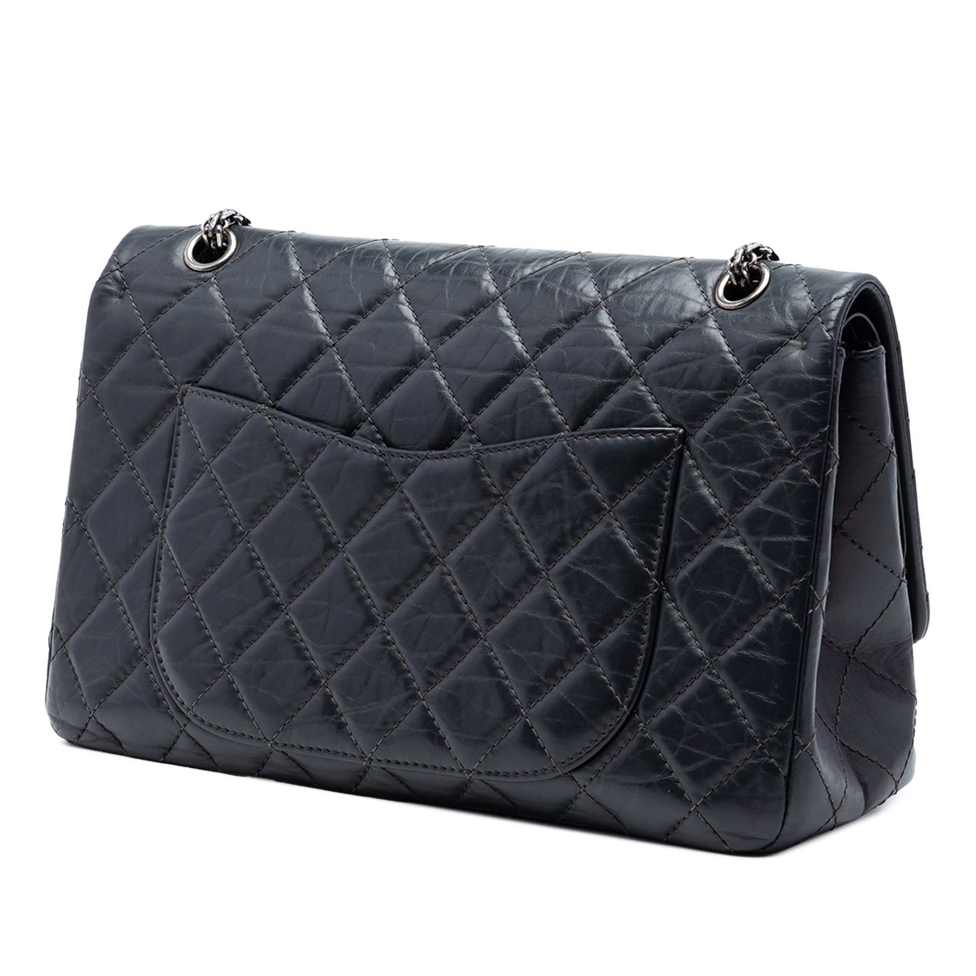 Chanel Quilted Aged Calfskin Reissue 2.55 Double Flap 227