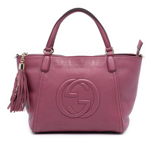 Gucci Small Calfskin Soho Cellarius Satchel
